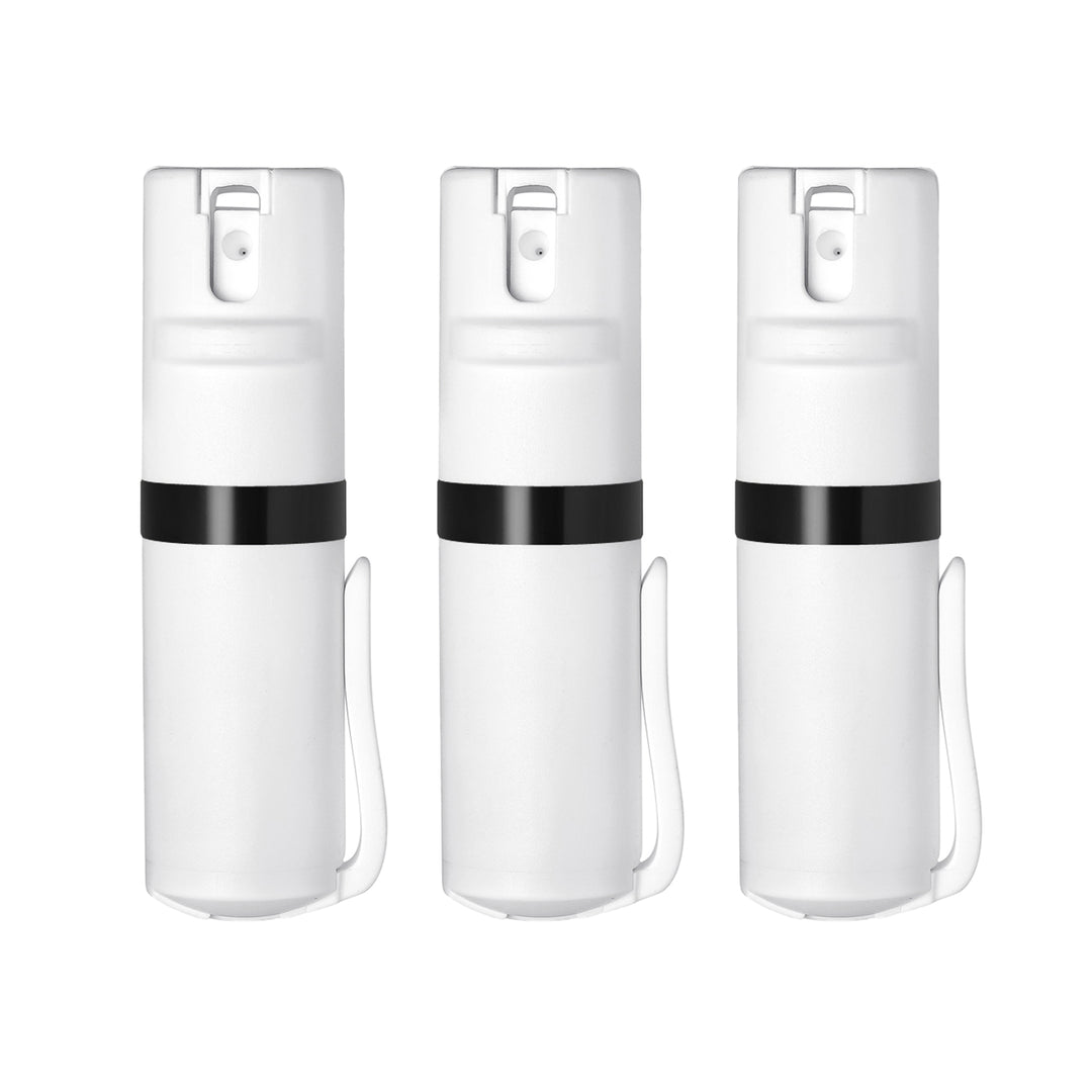 POM White Clip 3-Pack - White + Black