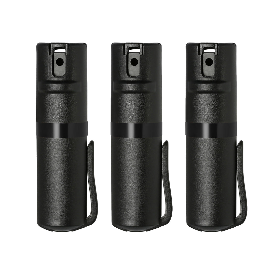 POM Black Clip 3-Pack - Black + Black