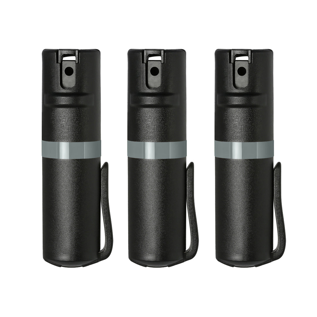 POM Black Clip 3-Pack - Black + Grey