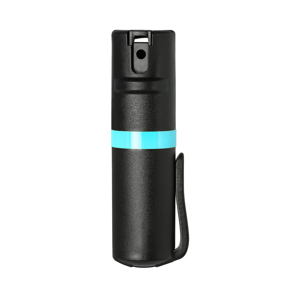 POM Clip - Black + Aqua