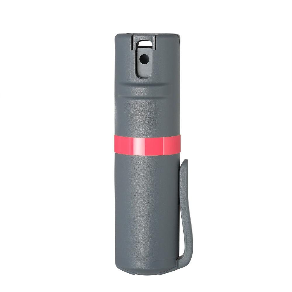 POM Clip - Grey + Coral