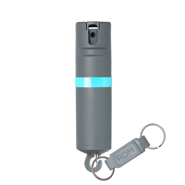 POMPepperSprayGreyAquaKeychain#color_grey-x-aqua