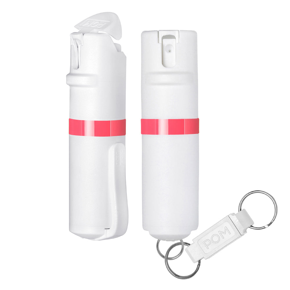 POMPepperSprayWhiteCoralClipKey#color_white-x-coral