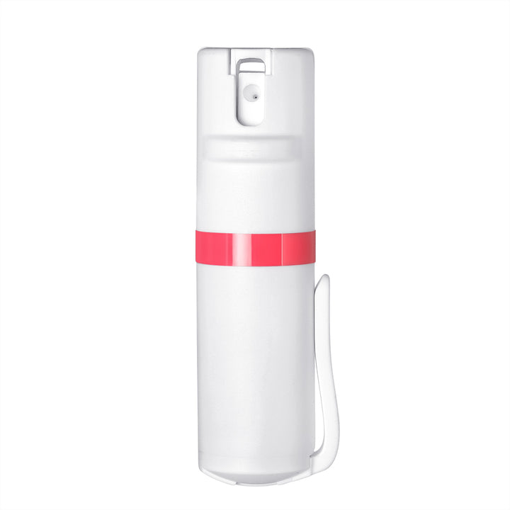 POM Clip - White + Coral