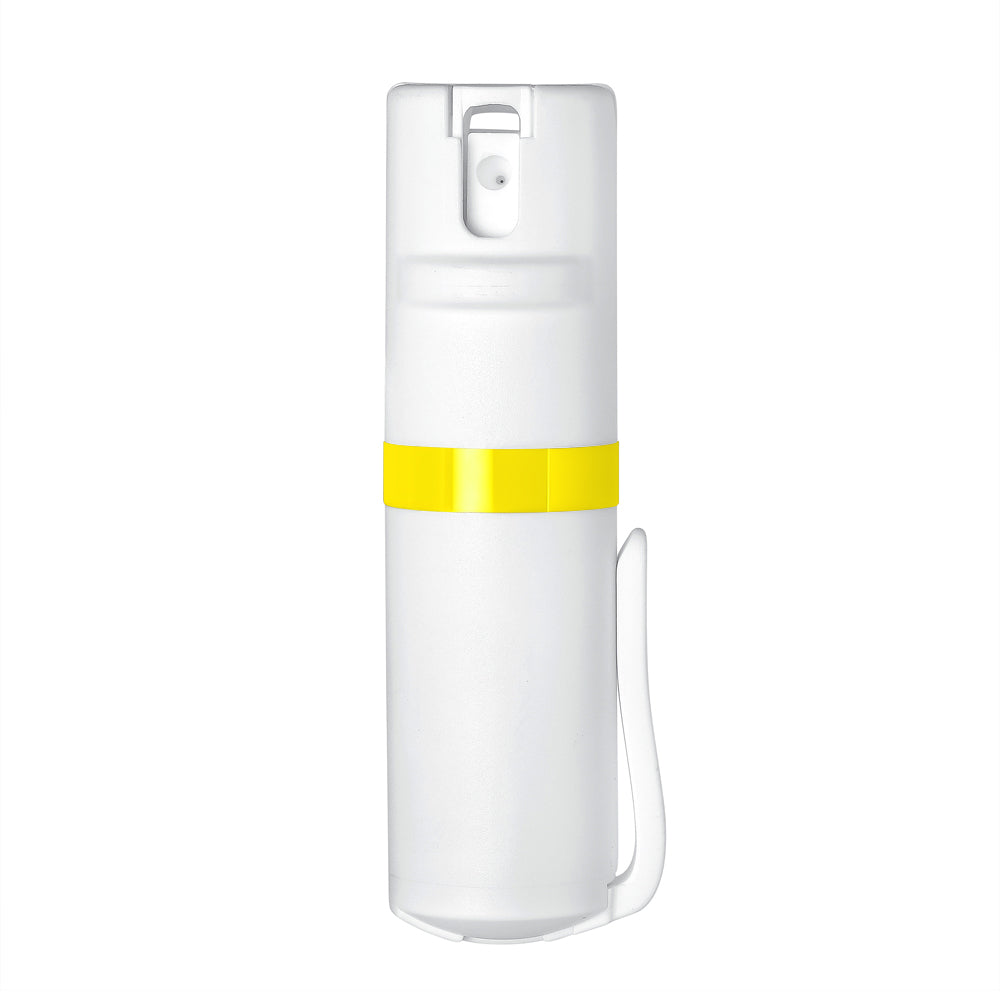 POM Clip - White + Yellow