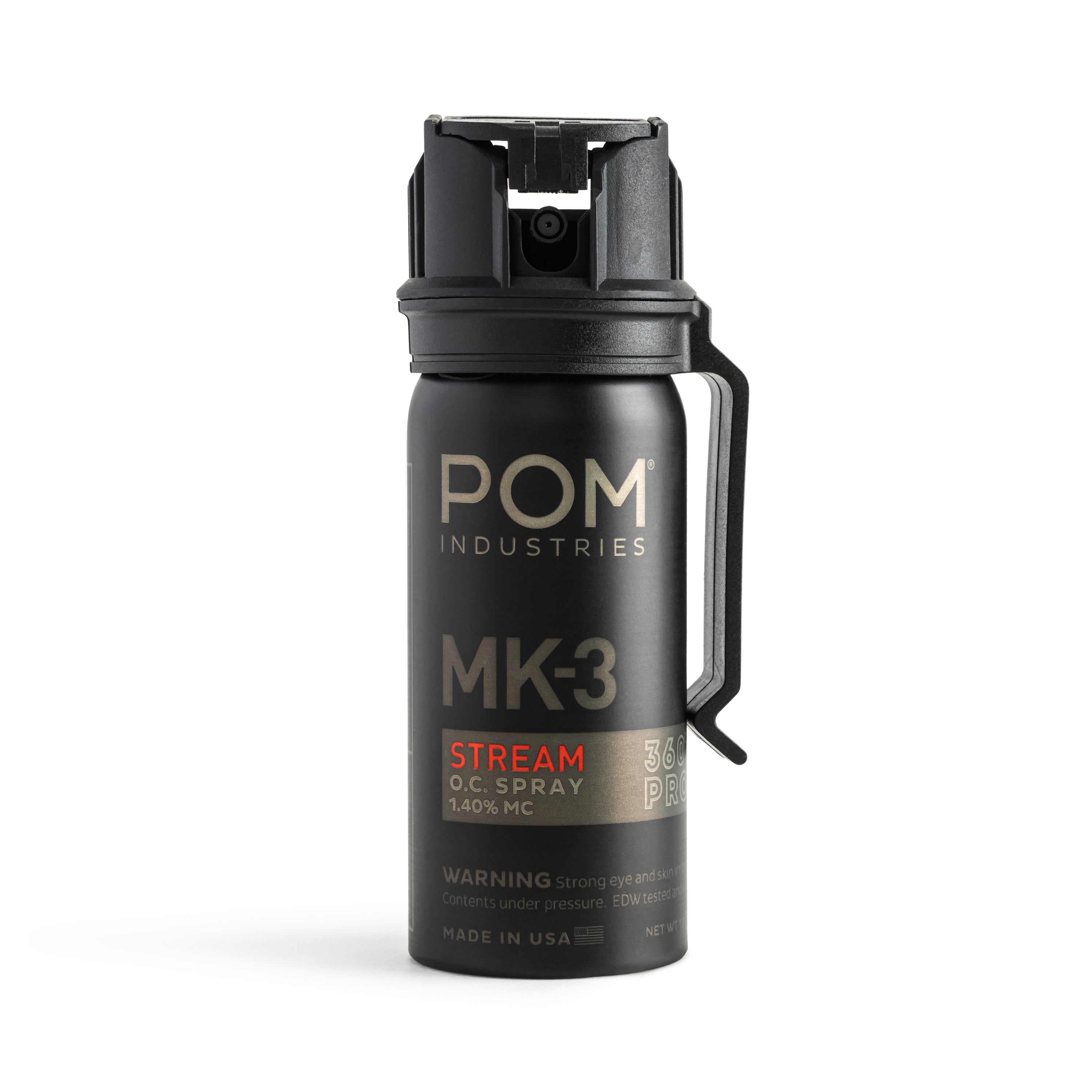 POM MK3 Stream Pepper Spray - 2oz Formula – POM Industries