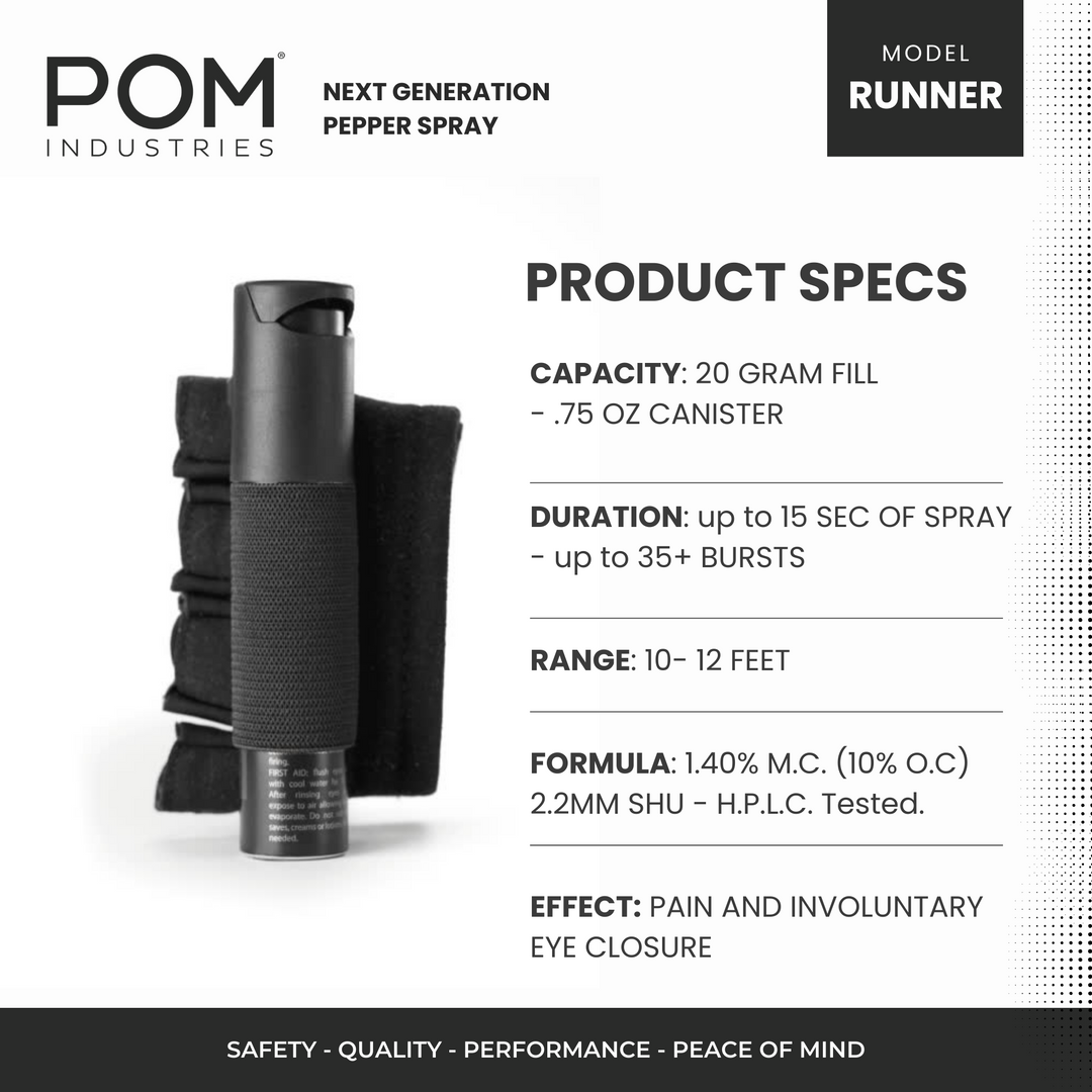 POM Runner Pepper Spray