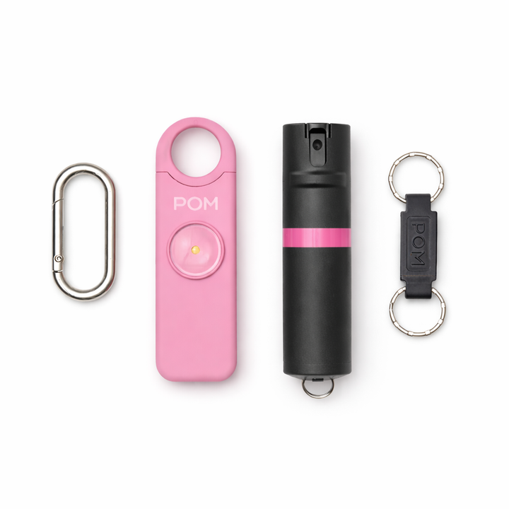 POM Pepper Spray + Personal Alarm Safety Kit