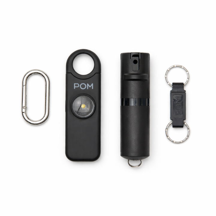 POM Pepper Spray + Personal Alarm Safety Kit