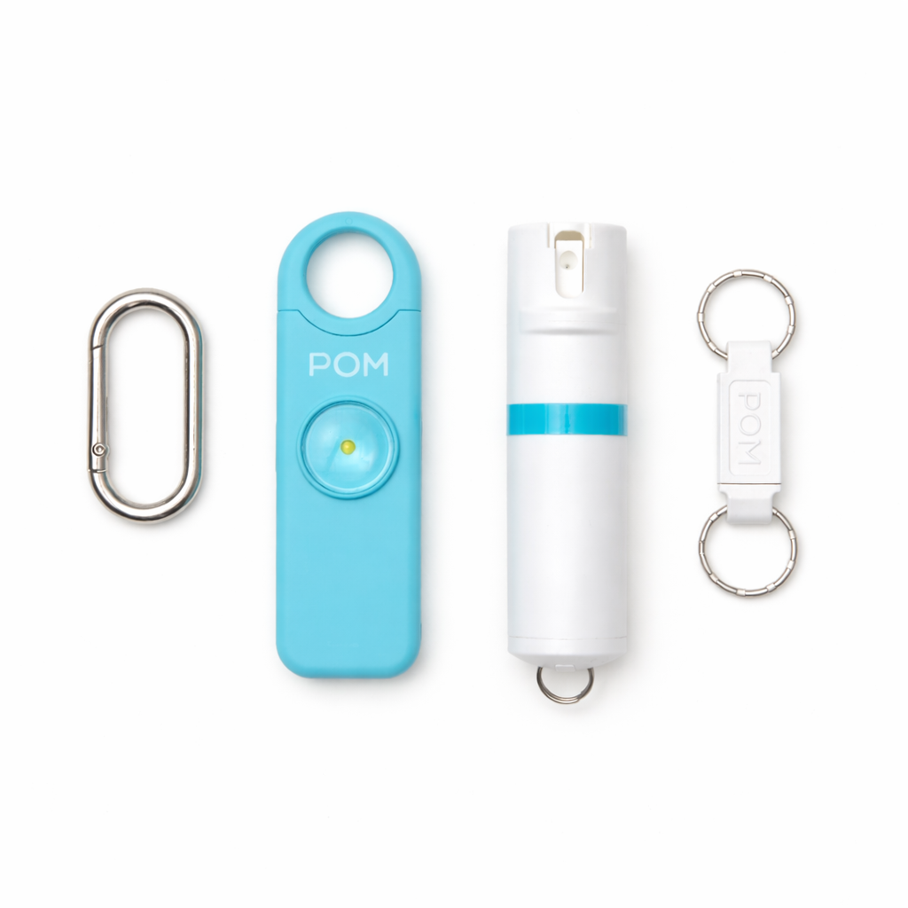POM Pepper Spray + Personal Alarm Safety Kit