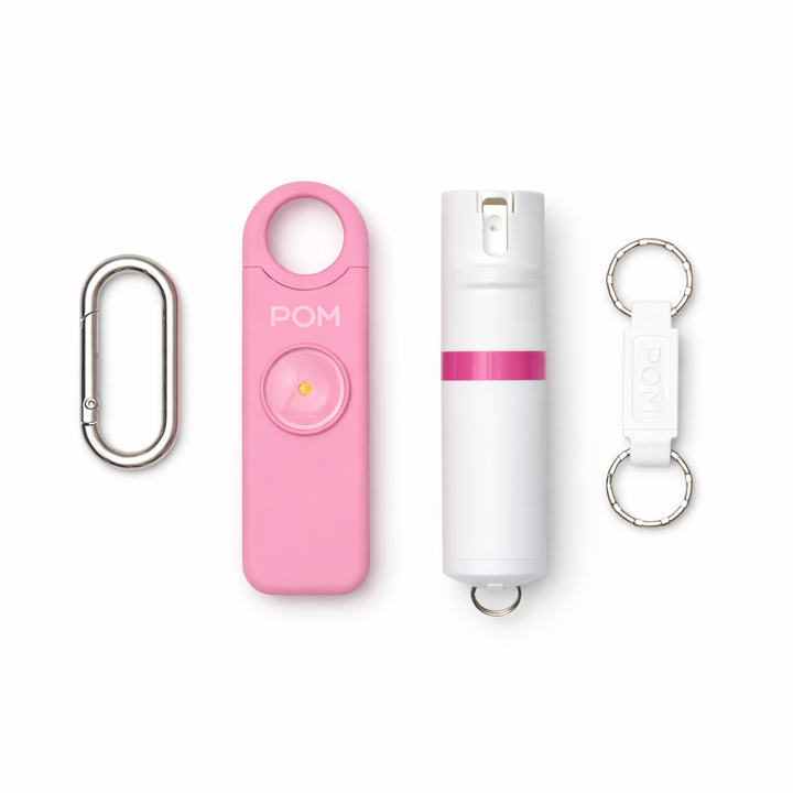 POM Pepper Spray + Personal Alarm Safety Kit