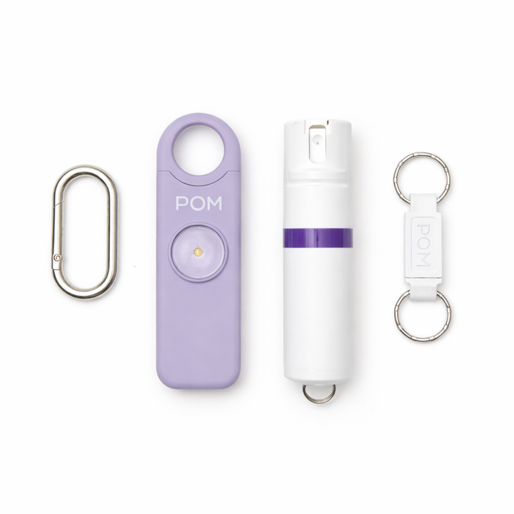 POM Pepper Spray + Personal Alarm Safety Kit