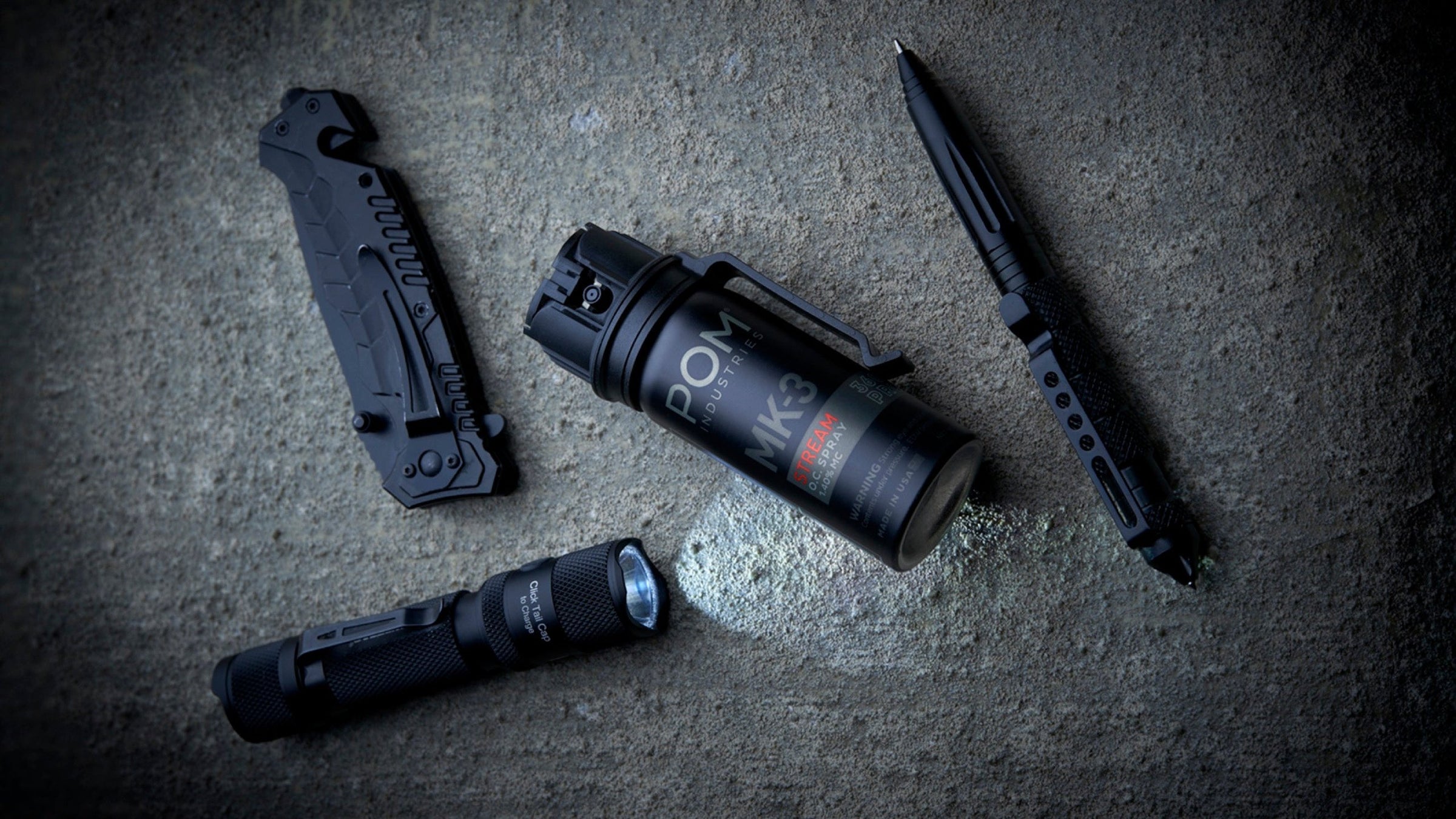 POM MK-3 Tactical Pepper Spray