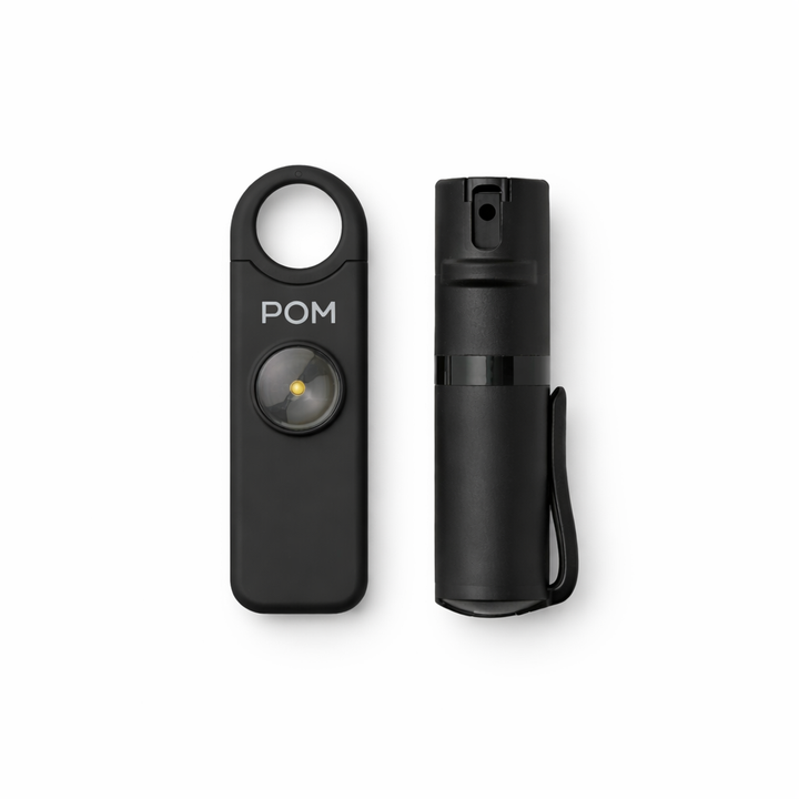 POM Pepper Spray + Personal Alarm Safety Kit