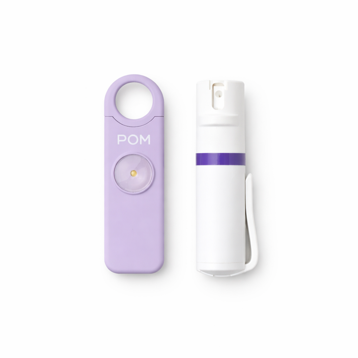 POM Pepper Spray + Personal Alarm Safety Kit