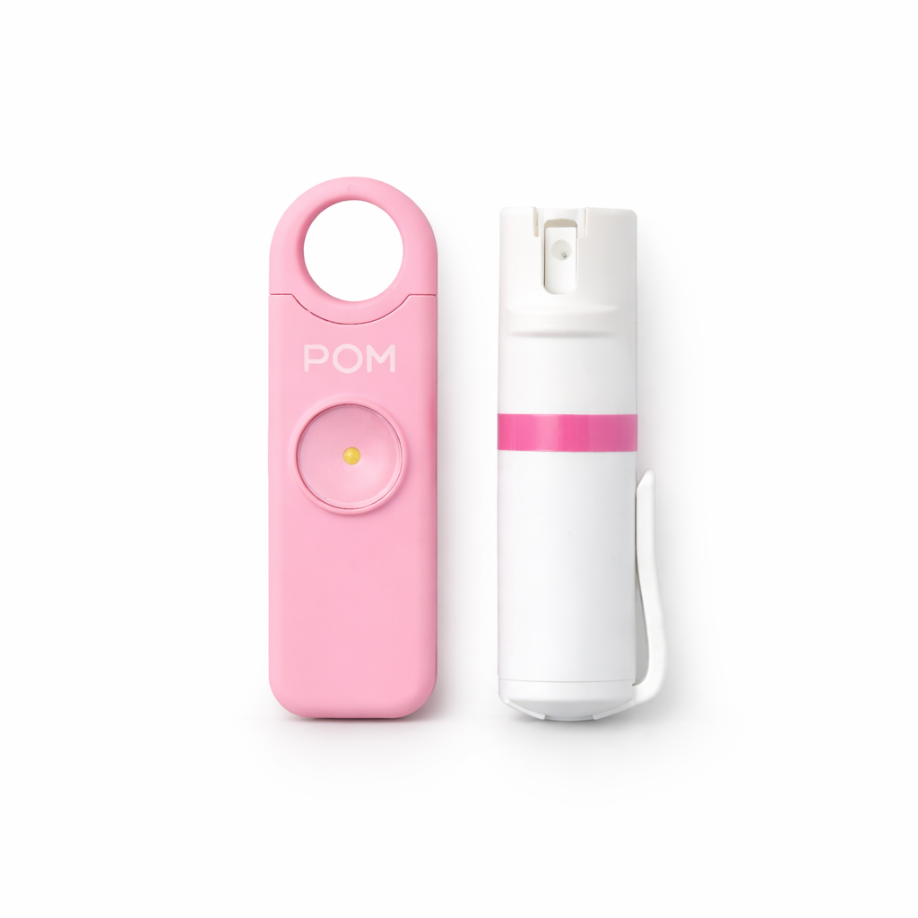 POM Pepper Spray + Personal Alarm Safety Kit