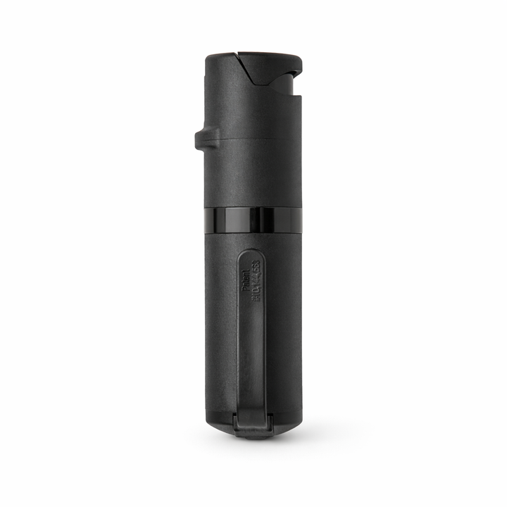Black pepper spray canister on a white background #color_black-x-black