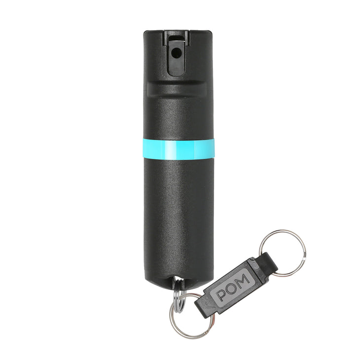 POM Key - Black + Aqua