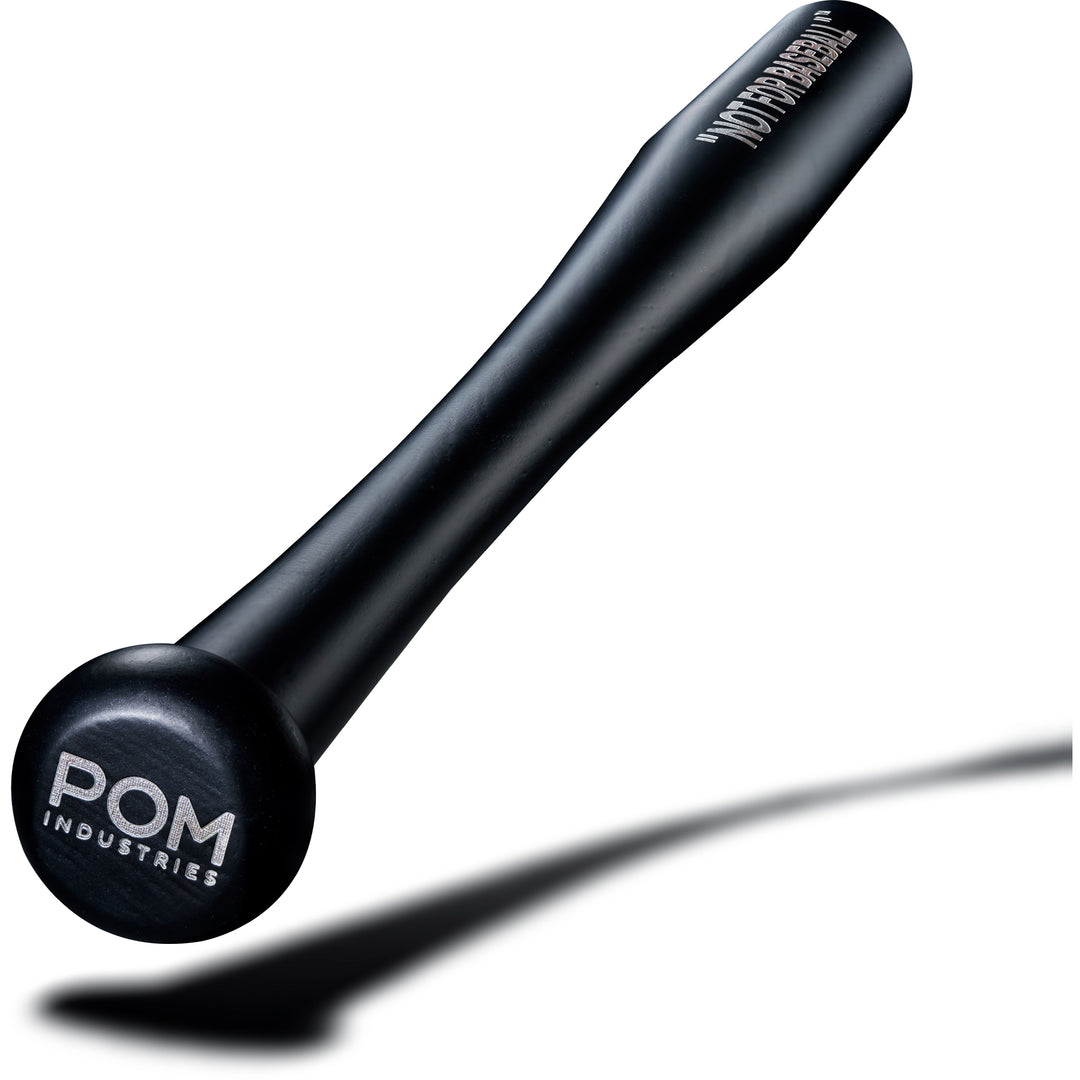 POM Baseball Bat - 30" Matte Black