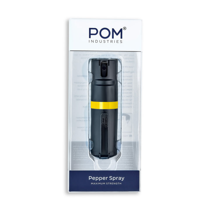 POM Clip - Black + Yellow