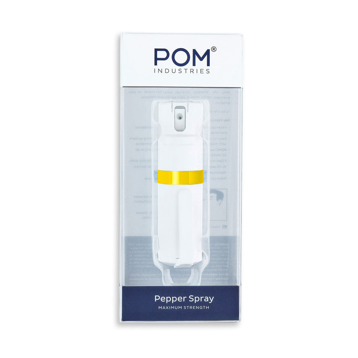 POM Clip - White + Yellow