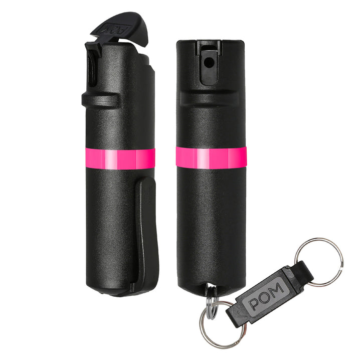 POMPepperSprayBlackPinkClipKey#color_black-x-pink