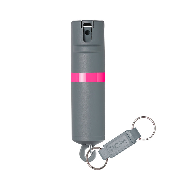 POMPepperSprayGreyPinkKeychain#color_grey-x-pink