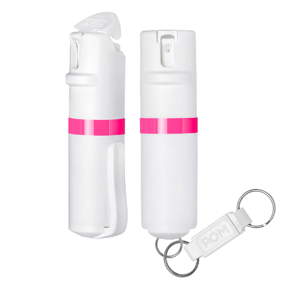 POMPepperSprayWhitePinkClipKey#color_white-x-pink