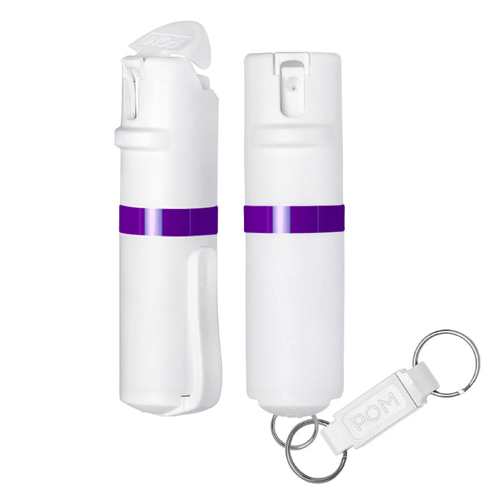 POMPepperSprayWhitePurpleClipKey#color_white-x-purple