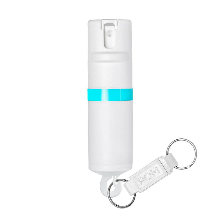 White POM Aqua Band#color_white-x-aqua